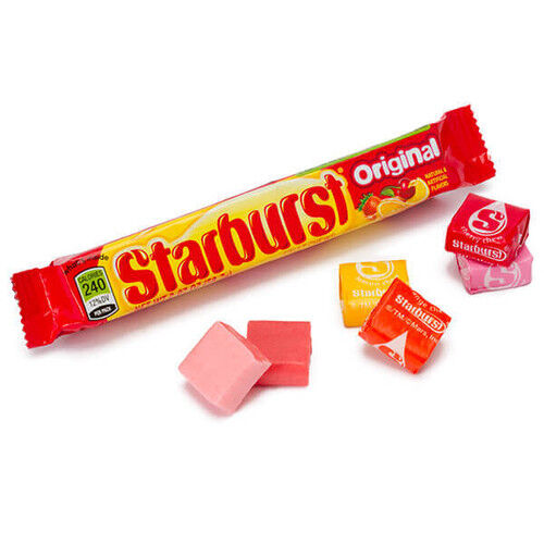 Fruit-tella: a Starburst by another name