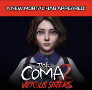 Mina Park as a playable mortal in Coma 2 DLC of Monsters and Mortals