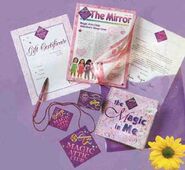 Membership Items-Newsletter, gold key, journal, pen, stickers, membership card, welcome letter, purple envelope, $5 gift certificate