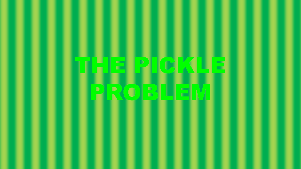 The Pickle Problem The Nick Jr. Extravaganza Wiki Fandom