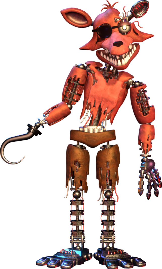 Withered Foxy! by RingsFox -- Fur Affinity [dot] net