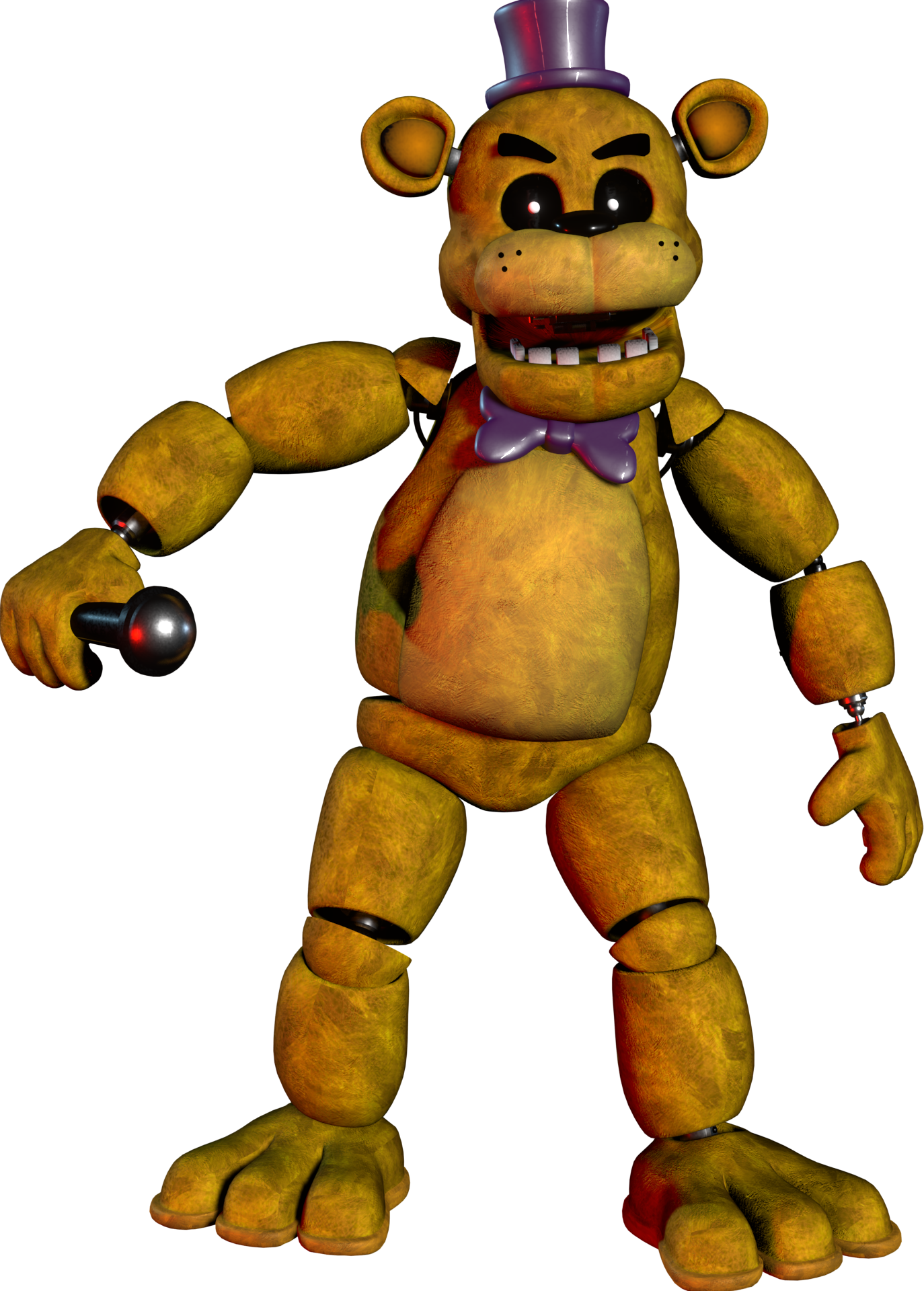 Mr. Rent Man on X: My version of Fredbear/Golden Freddy that I