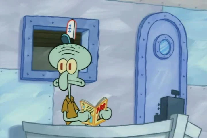 Squidward And Gary