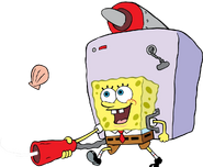 SpongeBob with Reef Blower