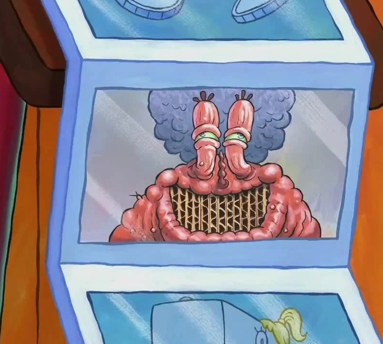 Mr. Krabs' Grandma is either Grandpa Redbeard's wife or Betsy Kra...