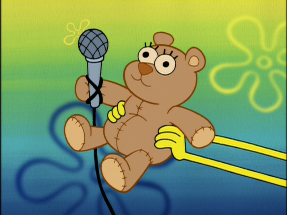 teddy bear spongebob