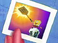 1 Picture Of Spongebob With The Golden Spatula