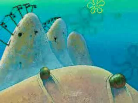 spongebob tongue sand