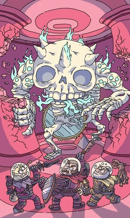 The Adventure Zone crew vs. Legion