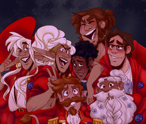 The Red Robes by Midnigtartist.