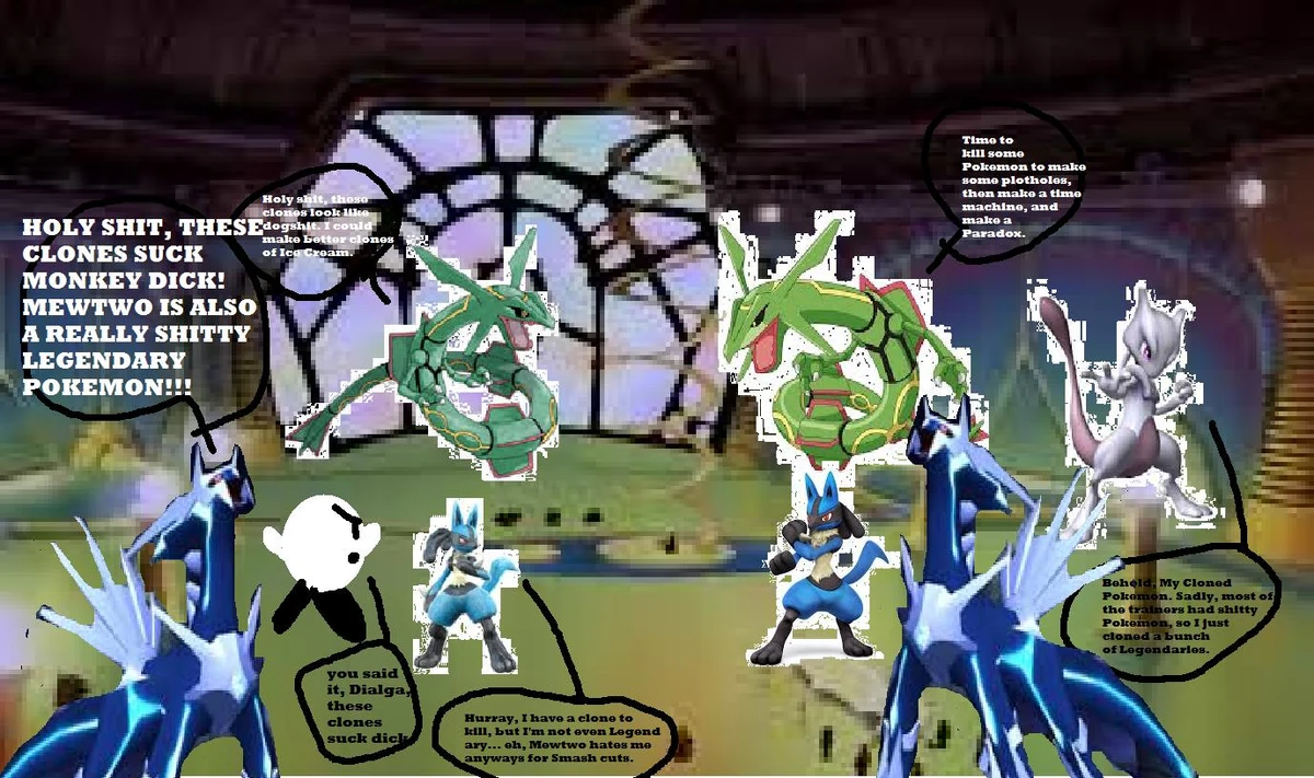 Comic 72:Mewtwo Strikes Back | The air ride group Wiki | Fandom