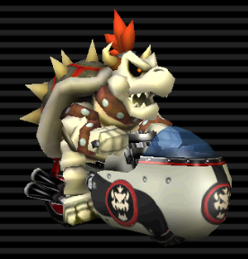 Bowser, Mario Kart Wii Wiki