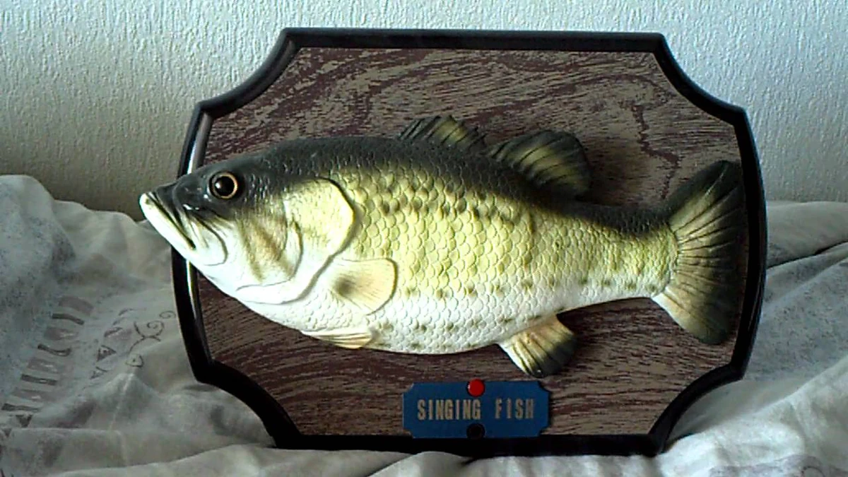 Poisson Chantant Bubba Fish Xing An – Copie De Billy Bass – Fonctionne – Avec Boîte