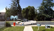 The Robinsons' car in "The Goons"