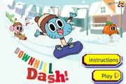 The game's title screen