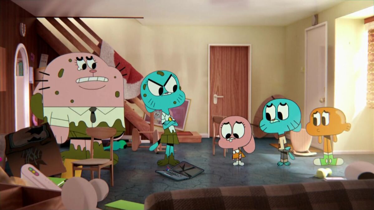 amazing world of gumball house, /r/okbuddyretard