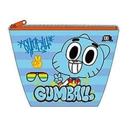 Small blue varsity jacket Gumball pencil case