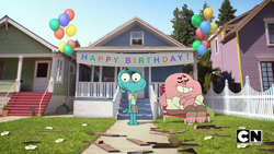 I went to the Wattersons' house irl : r/gumball