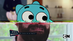 Fourth wall, The Amazing World of Gumball Wiki