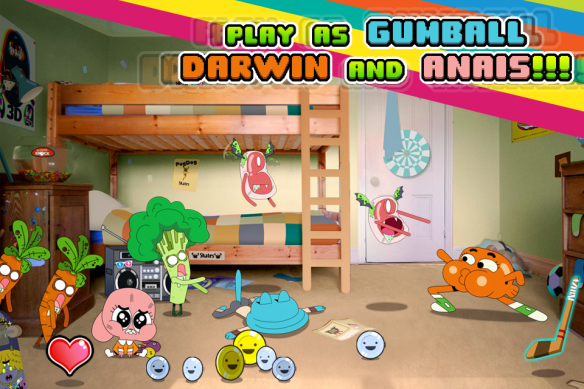 Gumball: Mutant Fridge Mayhem - The Amazing World of Gumball Game App –  Видео Dailymotion