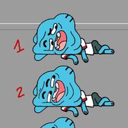 GB607VEGGING Costume Gumball LazyPoses