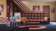 S03E05 Gumball and the kids showing the chart