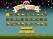 The levels in the game.