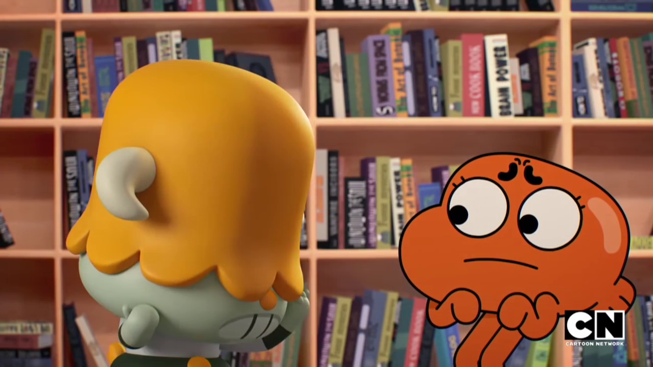 Gumball ruins Darwin's love life, The Matchmaker