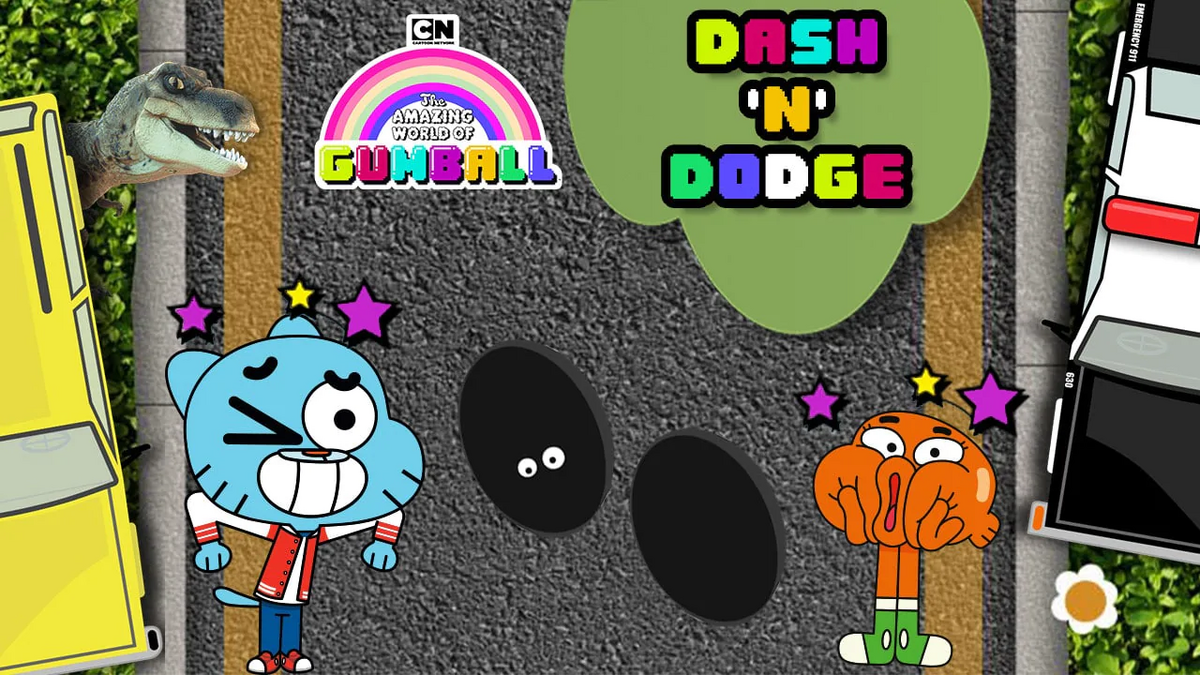 Gumball Dodge Ball - Play Gumball Games Online