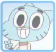 Gumball's Elmore Plus avatar from "The Romantic."