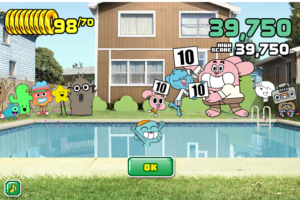 Gumball Splash Master, Game