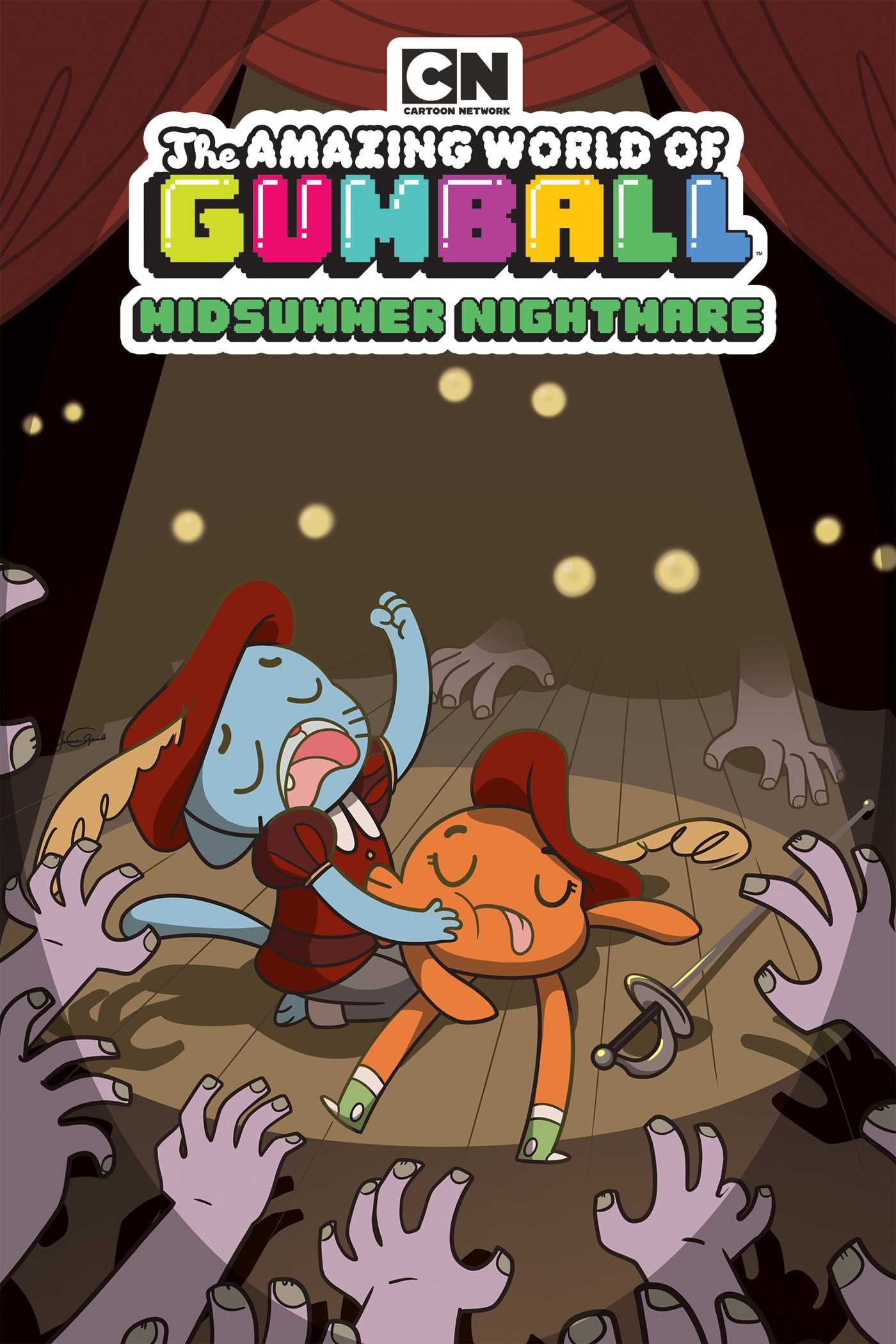 Dream gets laid out by gumball // fanart, Dream vs. Gumball