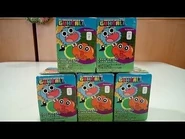 Boxes of chocolate that contained mini figures inside