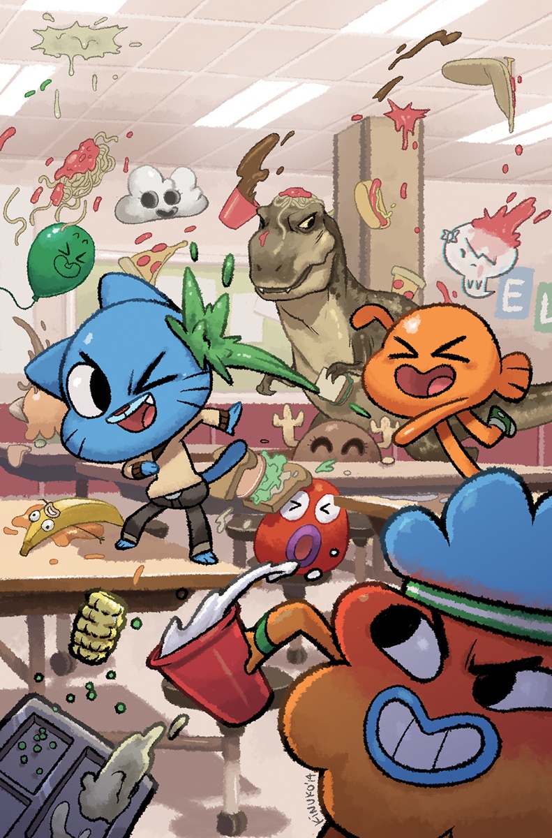 Download Gumball, Darwin, and Anais in the vibrant world of Elmore