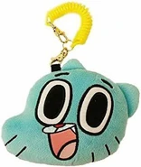 Gumball card holder plush stock photo