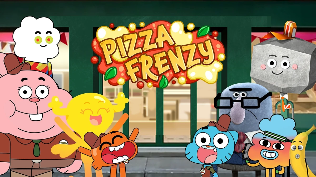 Pizza Frenzy The Amazing World of Gumball Wiki Fandom