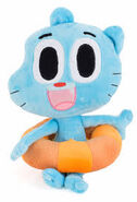 Exclusive Gumball plush from cartoonnetworkamazone.com (stock photo)