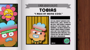 Character gallery page of Tobias
