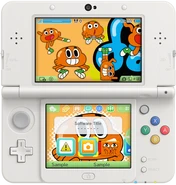 Nintendo 3DS menu theme: Darwin (Japanese exclusive)