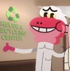 Recycling center guru