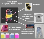Costume reference for "The Debt"