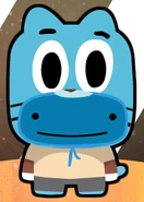 The "Gumball" Toonix costume.