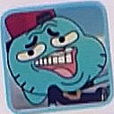 Gumball's Elmoregram avatar from "The Nuisance."
