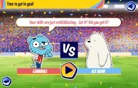 Gumball vs Ice Bear
