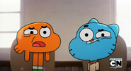 S02E36 - Gumball and Darwin disgusted