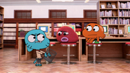 Gumball tries to get Clayton to let out his lies.