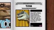 Character gallery page of Tina