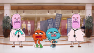 The Anybody - Gumball and Darwin creeped out