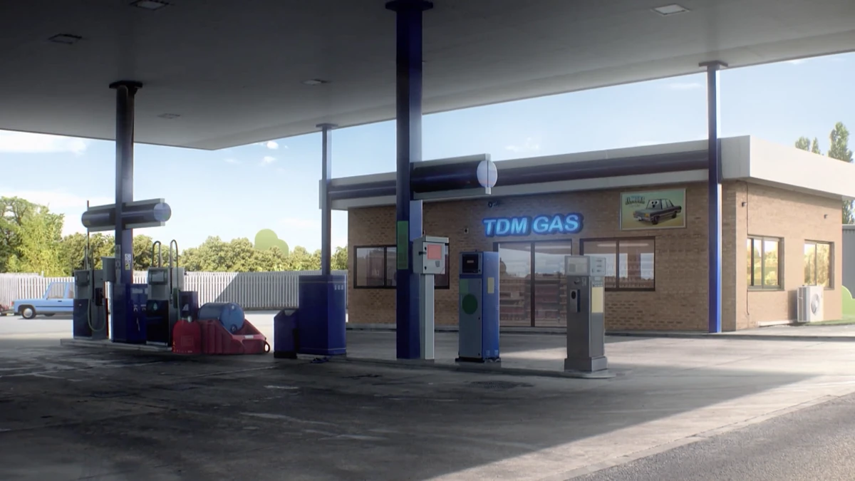 Elmore Gas Station The Amazing World of Gumball Wiki Fandom