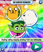 A possible formation of The Beastly Bowlers